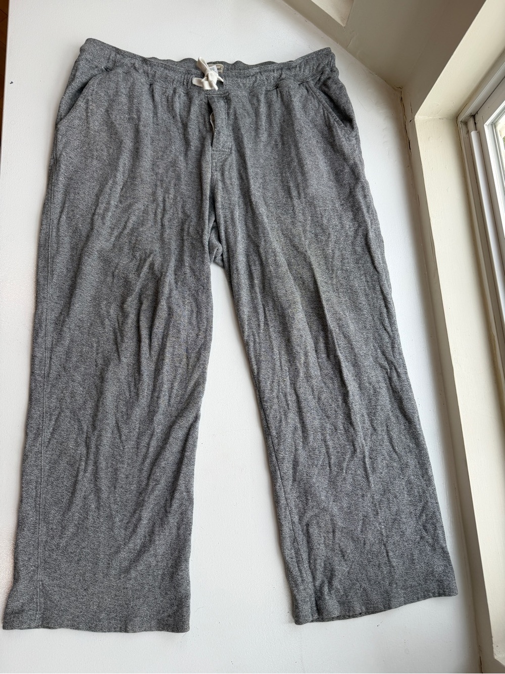 LL Bean Men’s Cotton Blend Sweat Pants Large
